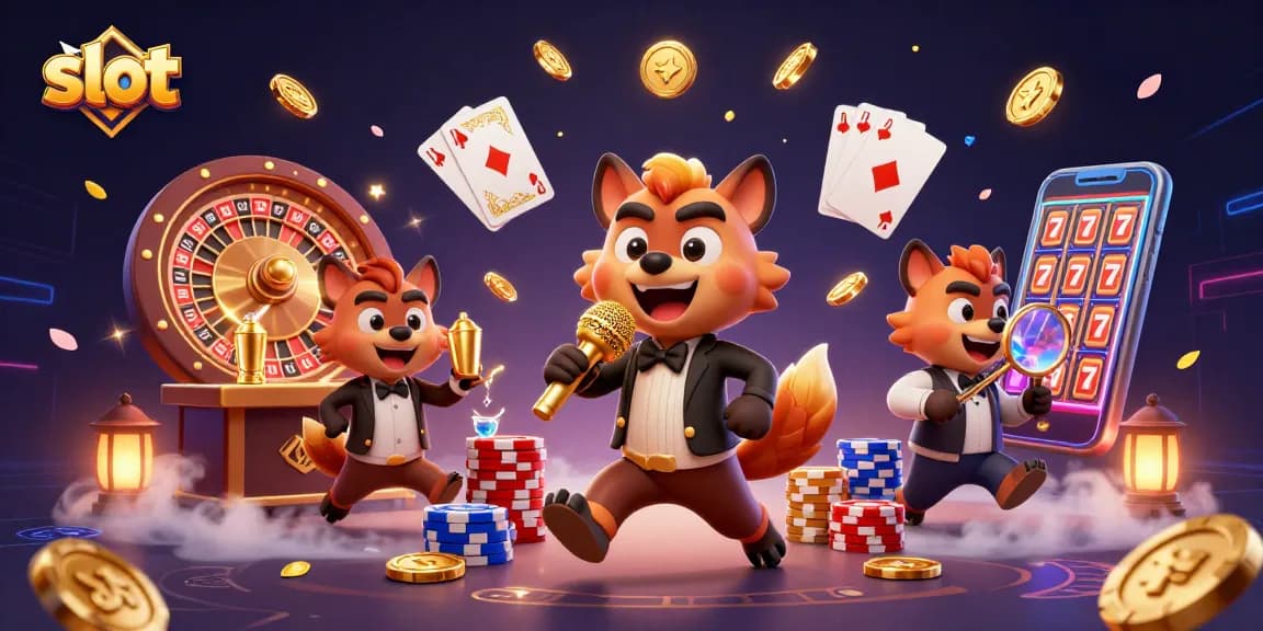 Slot online dengan hyena komedi dan jackpot gemerlap di kasino