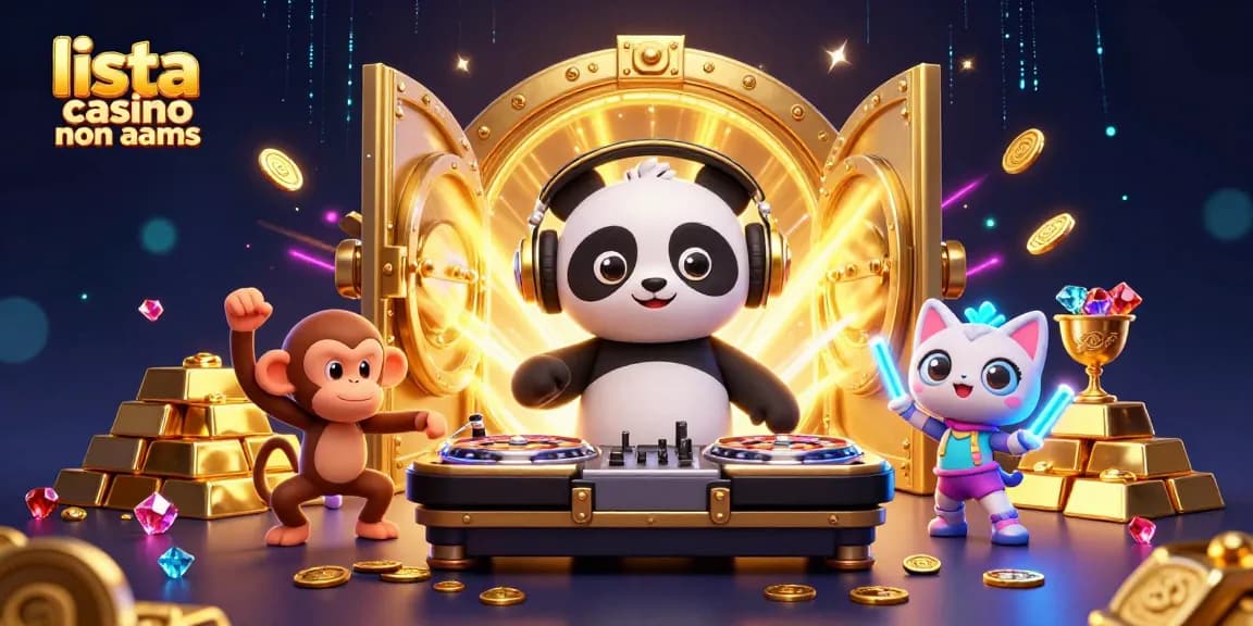 Gioca e vinci nei casino non AAMS con personaggi 3D illuminati e tantissimi elementi casinò.