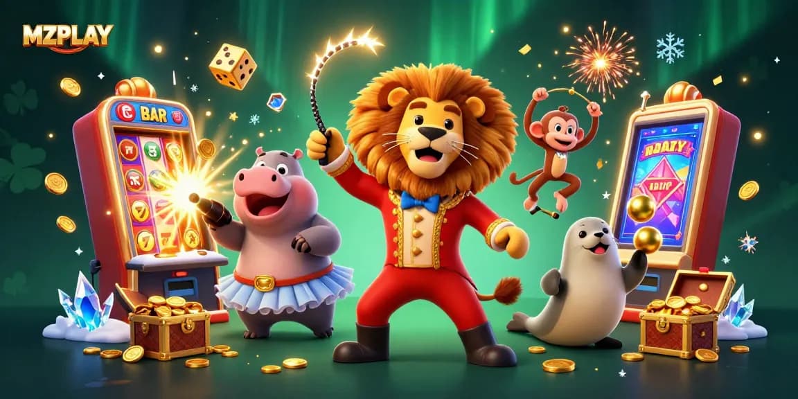 MZPLAY players enjoy vibrant casino excitement with characters and dynamic game elements