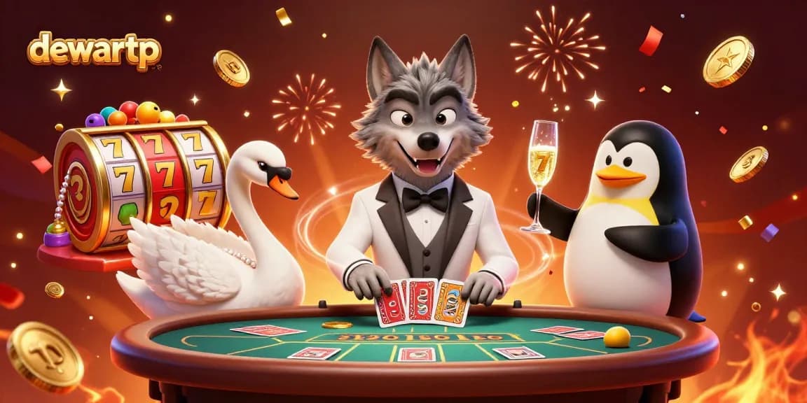 Dewartp hadir dengan permainan kasino slot, menggoda keberuntungan di meja baccarat.