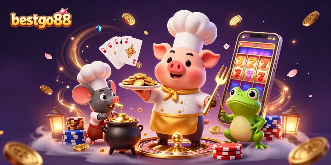 Experience thrilling gameplay with bestgo88 as vibrant casino characters shine in allure.
