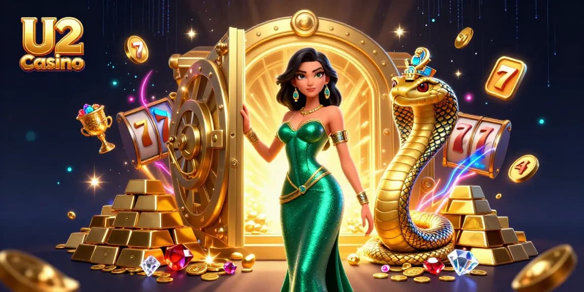 Experience the thrill of U2 Casino with captivating slot games and stunning visuals.