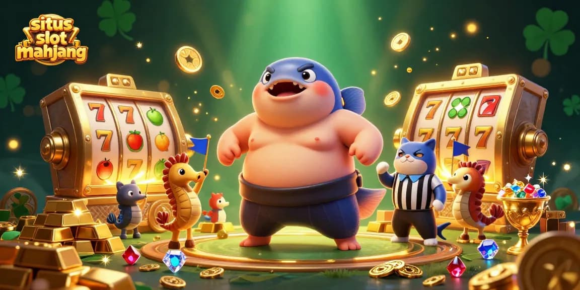 Win big at situs slot mahjong with dynamic slot reels and dazzling underwater festivities.