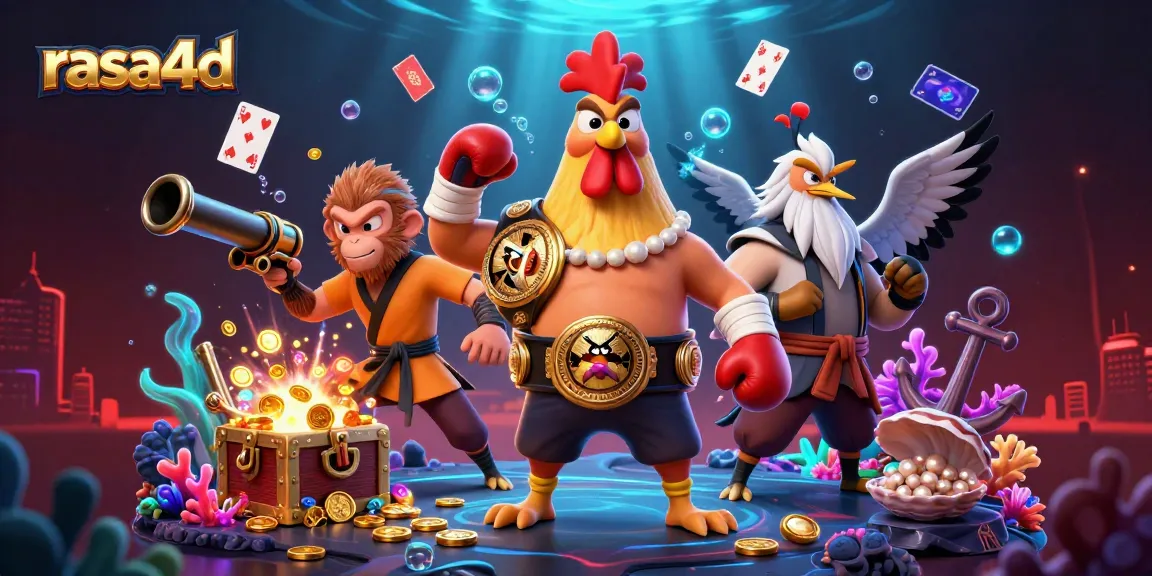 Rasa4d menghadirkan aksi seru dengan ayam Muay Thai, monyet Shaolin, dan master bangau dalam arena bertemu kehebohan judi.
