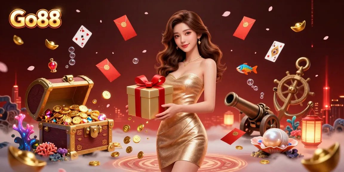 Engage in thrilling gameplay at Go88 with gorgeous visuals, winning golden coins, and festive Lunar New Year themes.