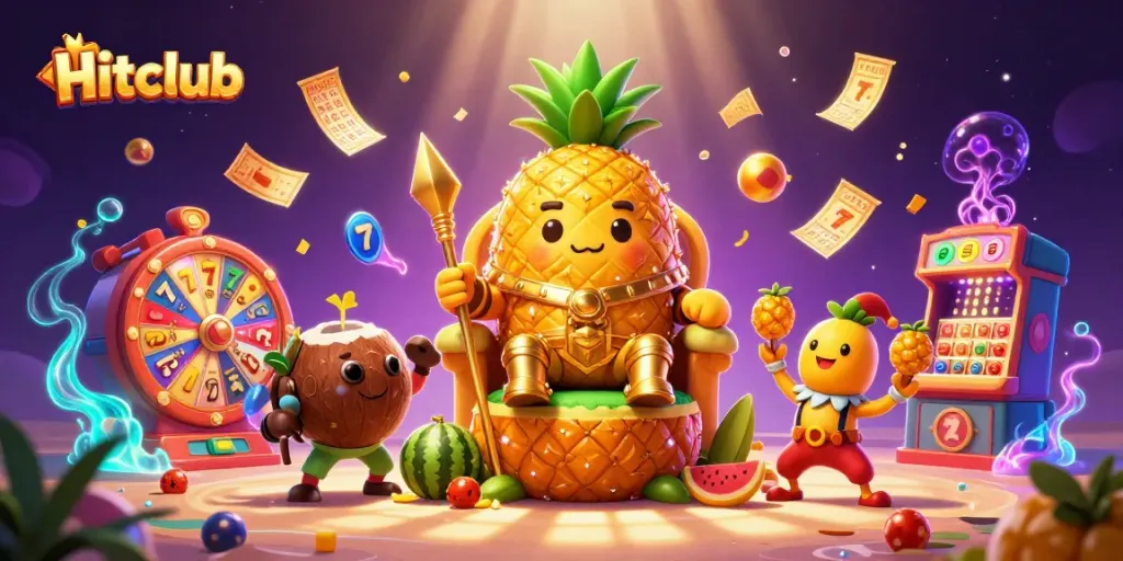 Hitclub brings exhilarating slot action to life with a vibrant beach casino scene.