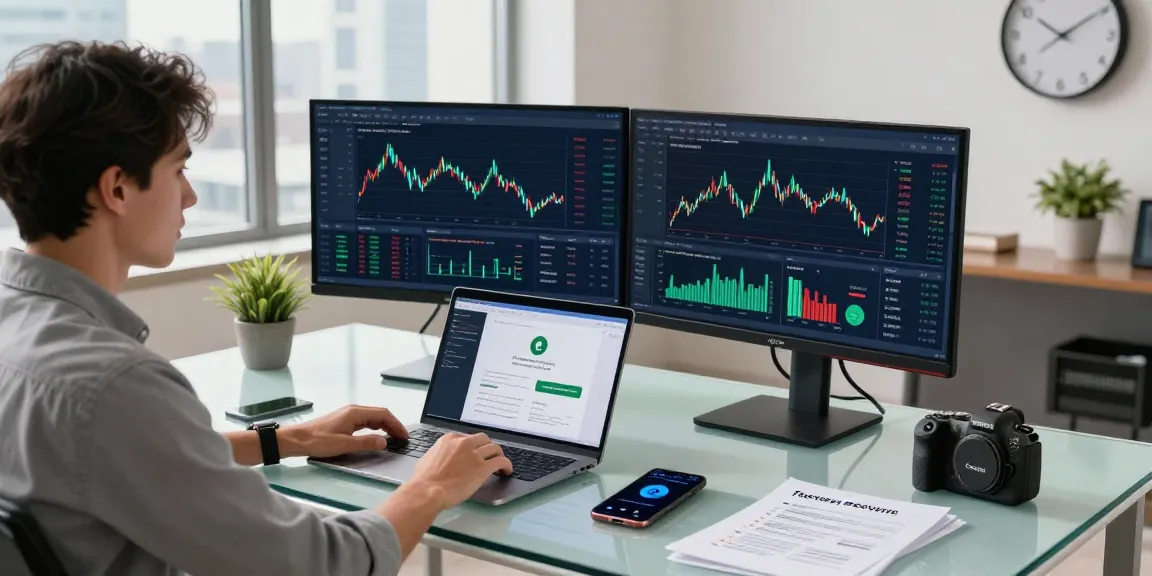 Recover lost crypto in a modern workspace with analysts reviewing digital wallets and market charts for secure recovery.