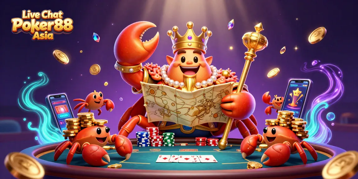 Engage in thrilling poker action with Live Chat Poker88 Asia and experience vibrant gameplay.