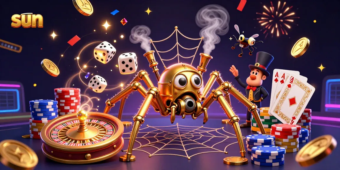Experience thrilling action in sun-themed casino games with dynamic golden elements and engaging characters.