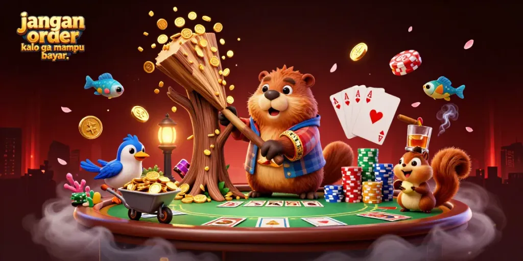 Experience the thrill of fish shooting at IDEBET with golden coins raining down, showcasing vibrant casino elements.