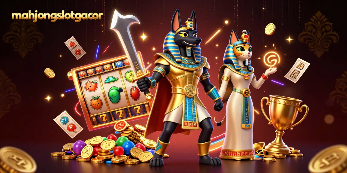 Experience thrilling action in mahjongslotgacor with colorful slots, ancient warriors, and dynamic casino elements.
