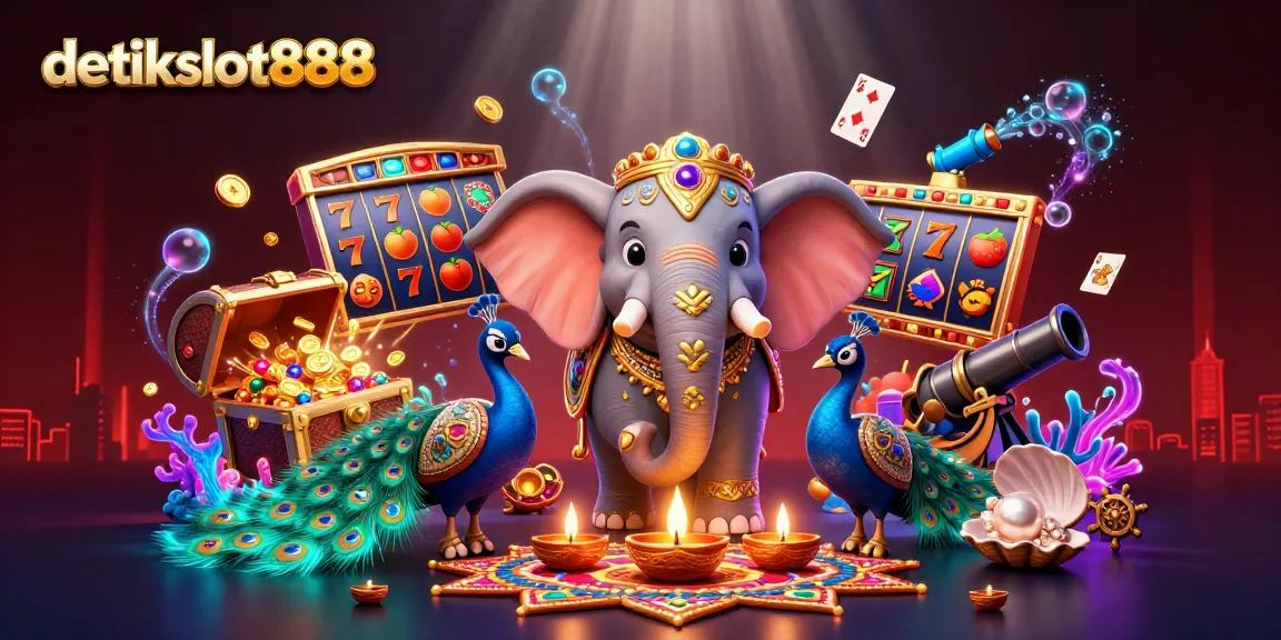 Engage in exciting gameplay with detikslot888 featuring vibrant slot elements and enchanting characters.