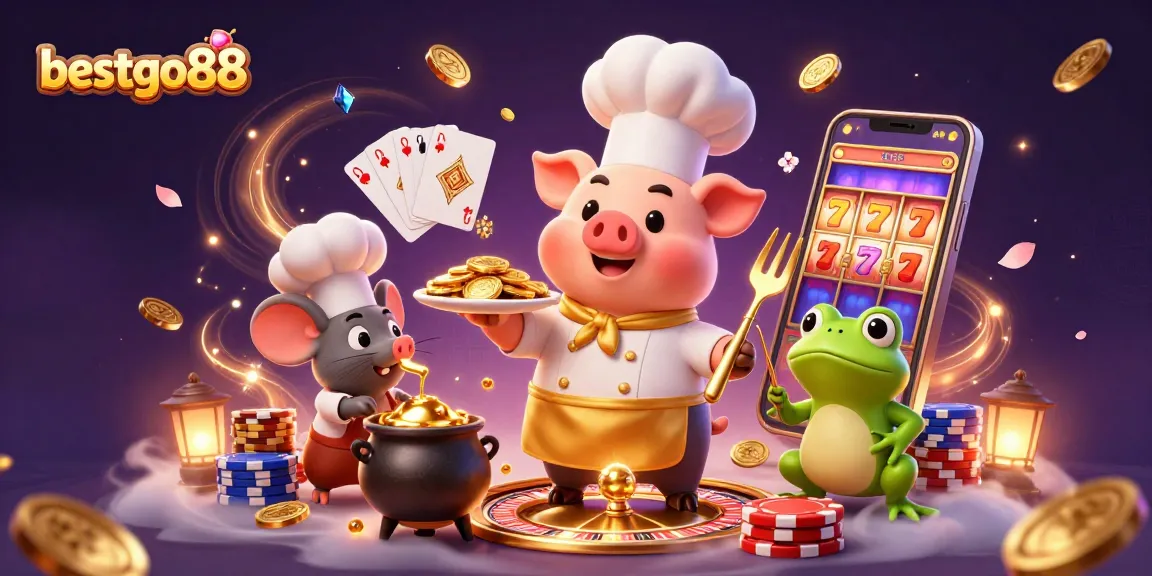 Experience thrilling gameplay with bestgo88 as vibrant casino characters shine in allure.