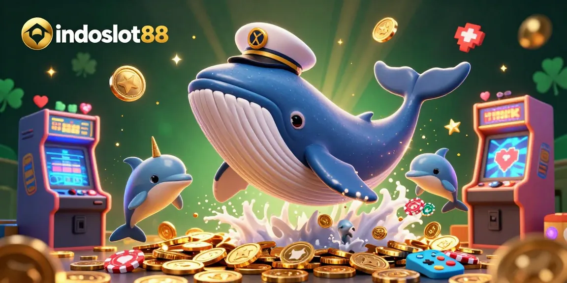 Play engaging slot games on indoslot88 with vibrant 3D cartoon visuals and interactive elements.