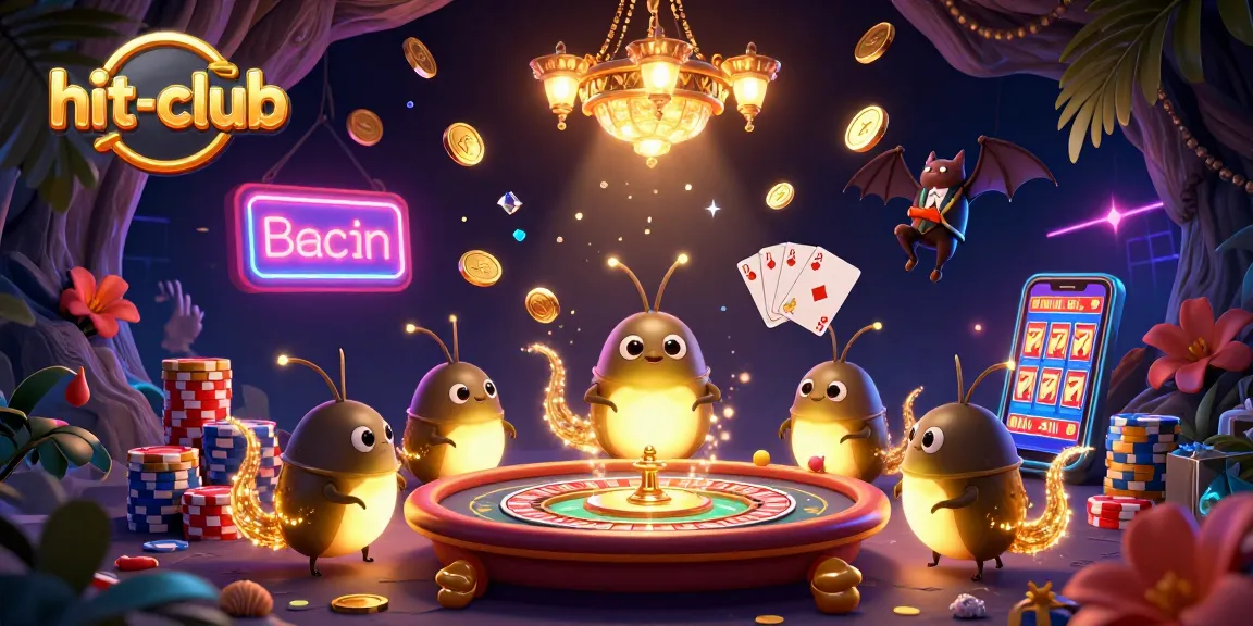 Experience the thrill at hit-club casino, where glowworms illuminate games and treasures abound!