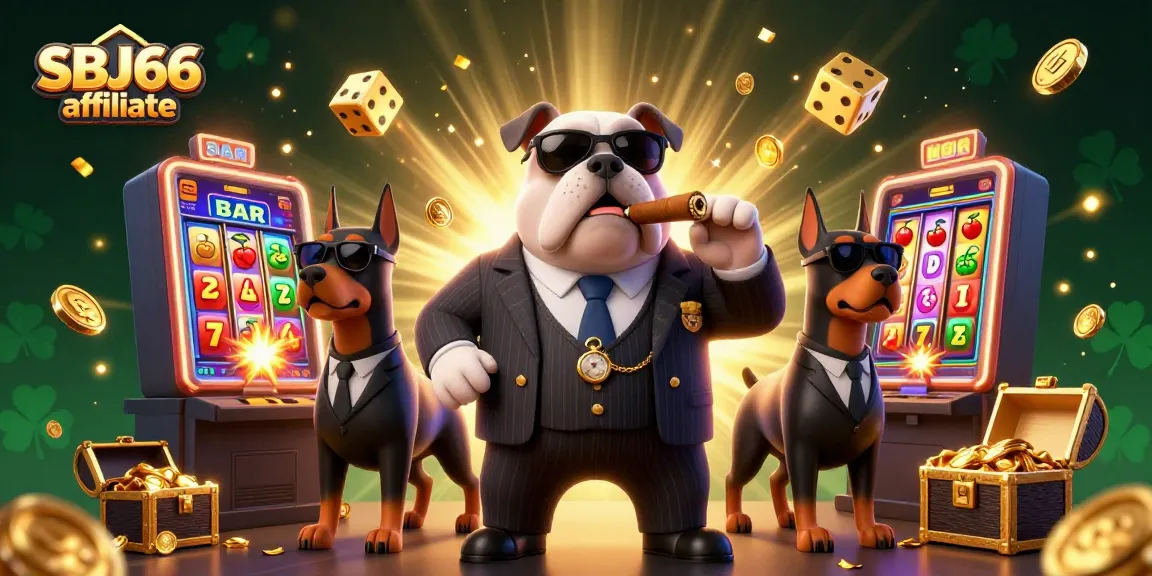 Experience the thrilling SBJ66 affiliate program with captivating gaming visuals and rich bonuses.