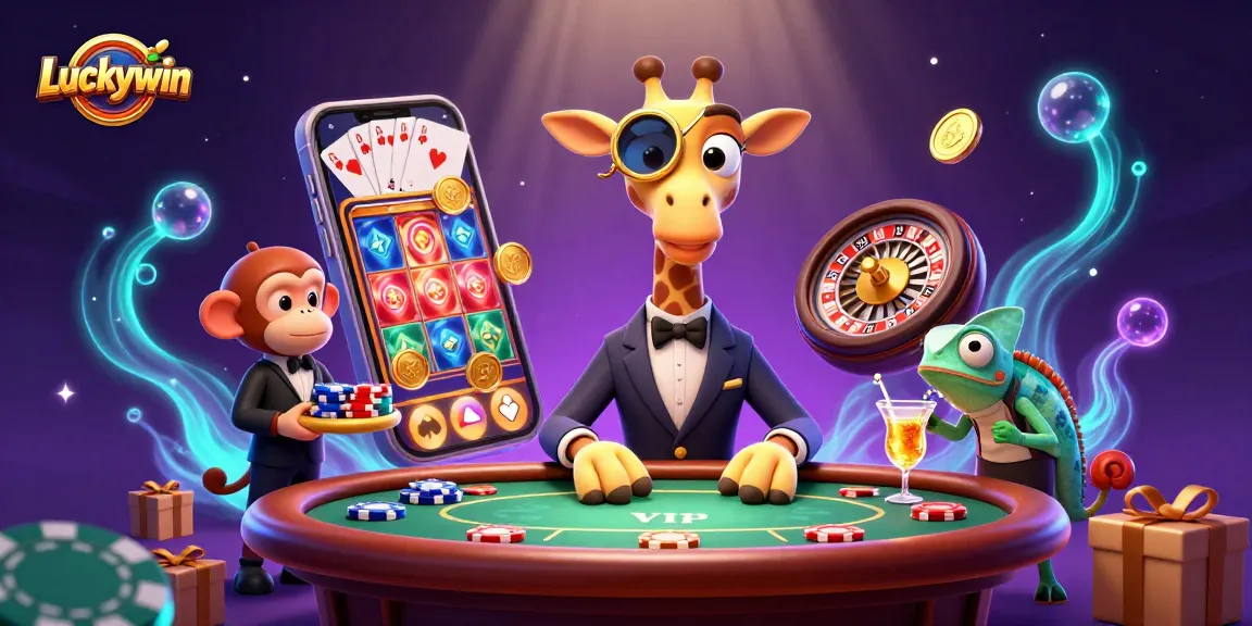 Experience the thrill of winning at Luckywin Casino with vibrant casino action.