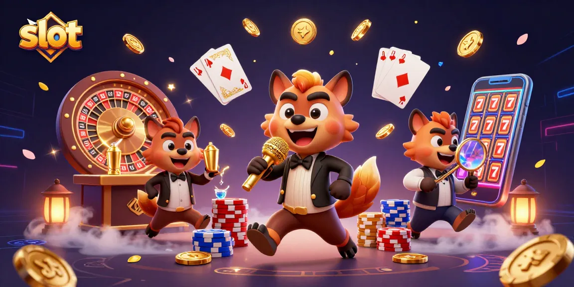 Slot online dengan hyena komedi dan jackpot gemerlap di kasino