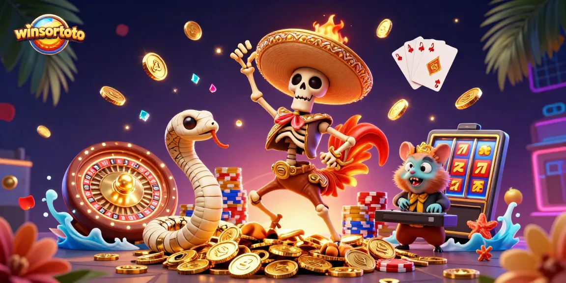 Menangkan permainan di winsortoto dengan pengalaman bermain slot yang menyenangkan dan aman.