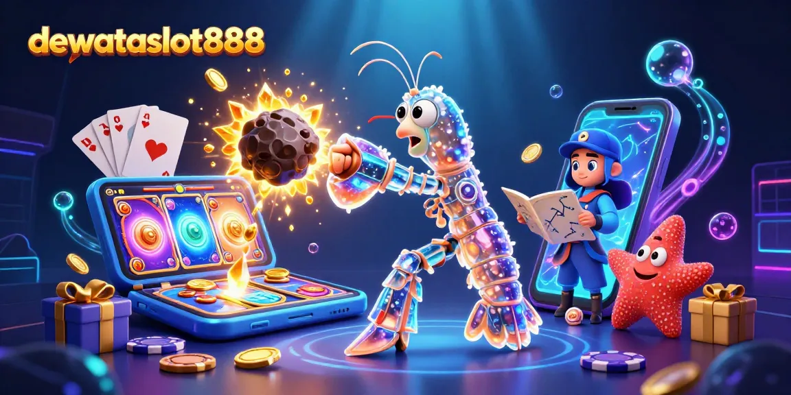 dewataslot888 menghadirkan keseruan dengan samurai mantis 3D dan slot game berkilauan