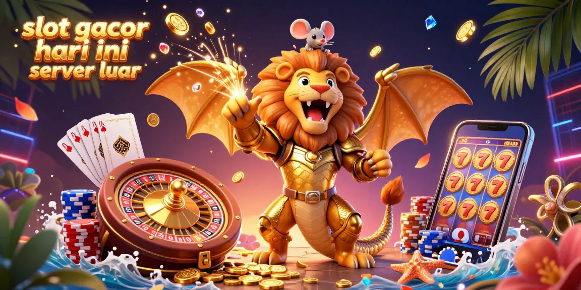 Experience exciting wins with slot gacor hari ini server luar showcasing dynamic casino elements.