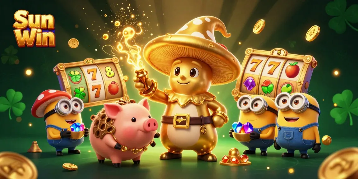 Experience vibrant gaming with Sun Win as fantasy characters bring slots to life with magic and treasure.