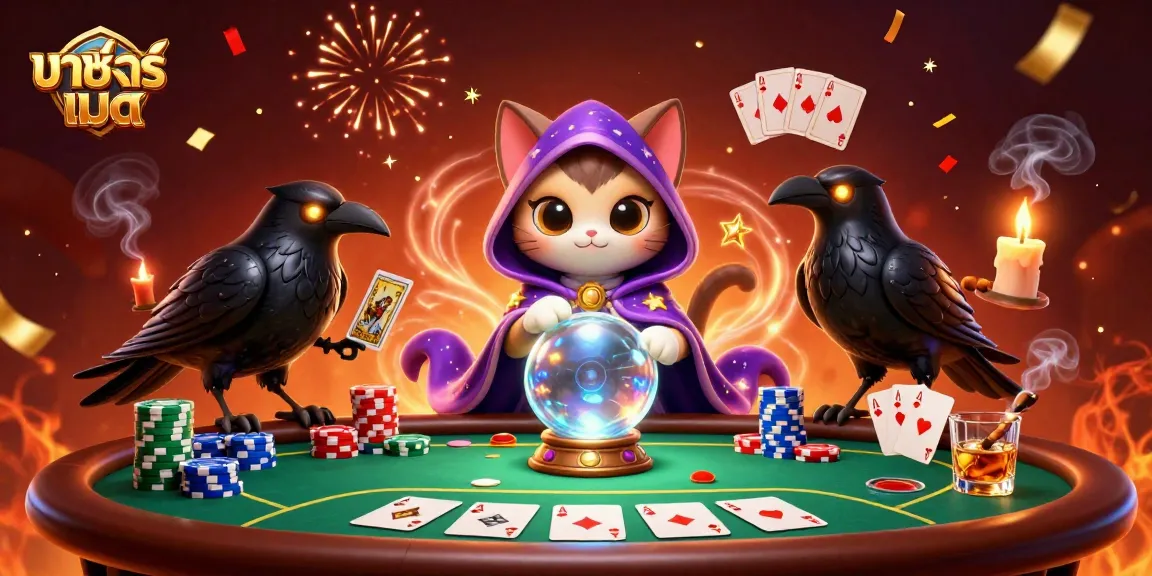 Mature bettors indulge in a thrilling moment with มาชัวร์เบท, celebrating successful poker hands and vibrant 3D characters.