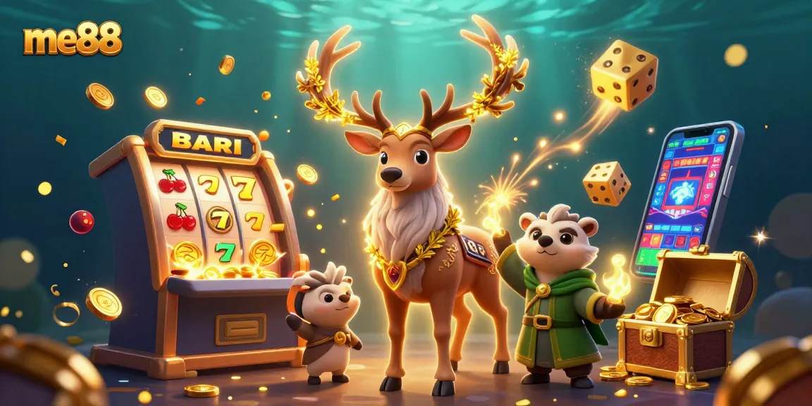 Join the excitement at me88 with jackpot thrills from slot machines and dynamic gaming elements.