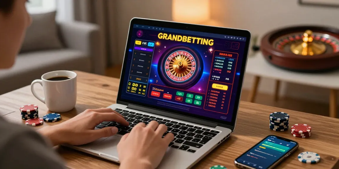 Exciting Grandbetting online casino experience with vibrant graphics and user engagement.