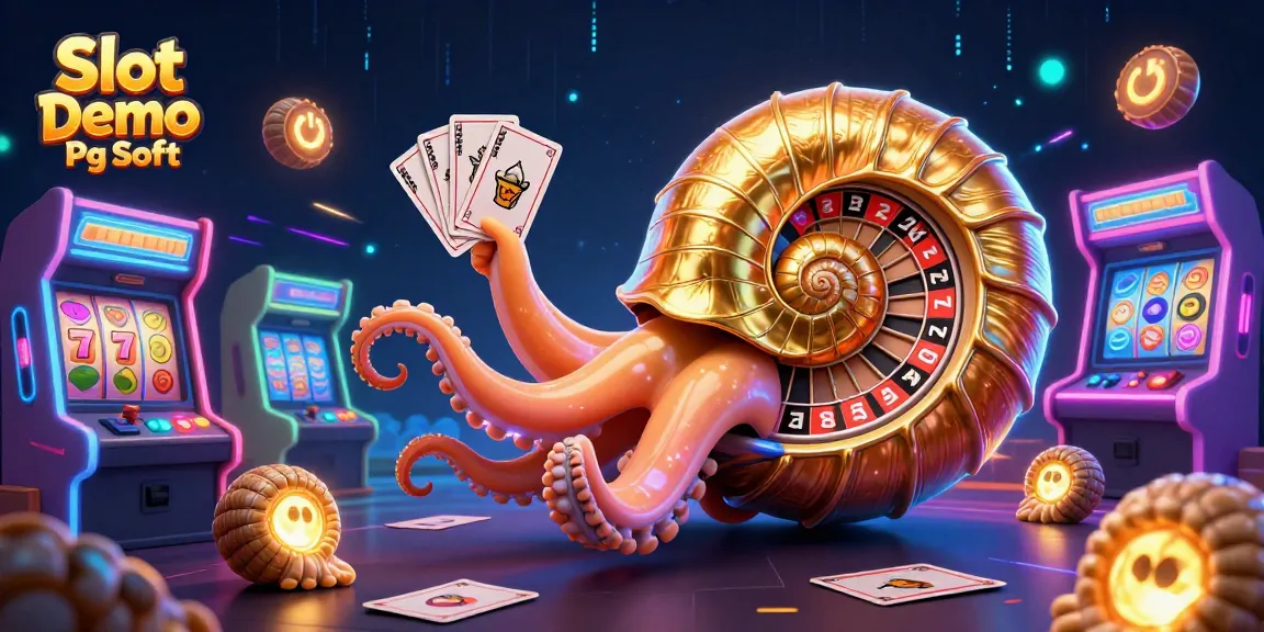 Experience Slot Demo Pg Soft gameplay in this vibrant 3D casino illustration featuring intricate characters and energetic elements.