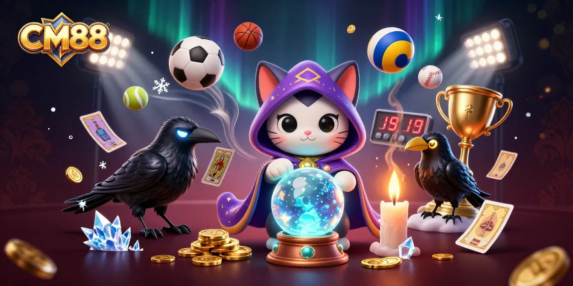 Engage with CM88’s thrilling casino experience with a mystical scene full of sports and fortune elements.
